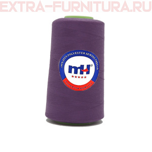 Нитки МН 40/2 п/э  5000 ярдов №182 фиолетовый