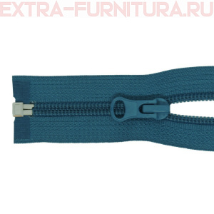 Молния Спираль разъемная дл. 50см, Т5, цв.221 морская волна LOGO