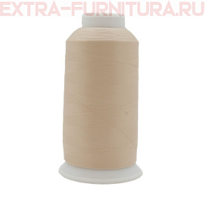 Нить текстурированная MAX 150D/1, 5000 м, цв.208 серебристый пион, некрученая