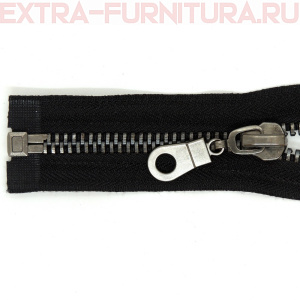 Молния Металл Т8 1 замок, 60 см, оксид