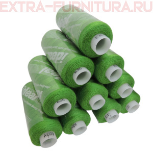 Нитки IDEAL бытовые 40/2 366м, цв.636 зеленый (уп.10шт)
