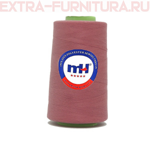 Нитки МН 40/2 п/э  5000 ярдов №549 т. розовый
