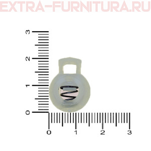 Фиксатор № 2 шар, арт.102Ш, цв.прозрачный, уп.500шт, кл.А