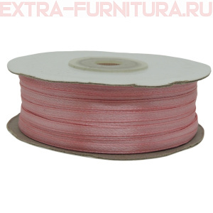 Лента атласная  3 мм  цв.045 розовый рул.100м