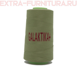 Нитки GALAKTIKA  40/2 п/э  4000 ярдов, цв.416 хаки светлый
