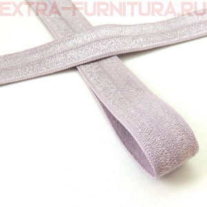 Резинка окантовочная 15мм цв.620 морской туман, блестящая уп. 50м