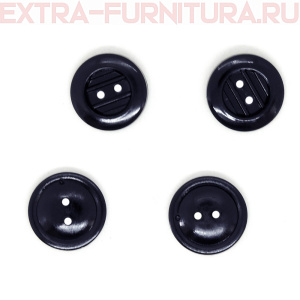 Пуговицы 17/2 т.синие ПС-3, "Решетка", упаковка 1000 шт.