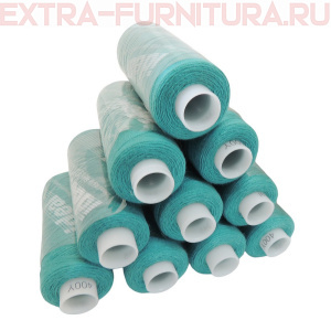 Нитки IDEAL бытовые 40/2 366м, цв.345 голубой (уп.10шт)