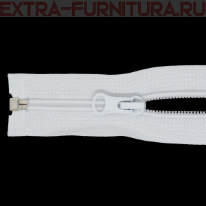 Молния Спираль разъемная дл. 50см, Т5, цв. 101 белый LOGO