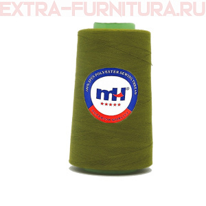 Нитки МН 40/2 п/э  5000 ярдов №554 св.олива *