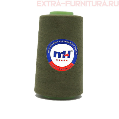 Нитки МН 40/2 п/э  5000 ярдов №417 хаки