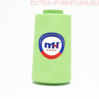 Нитки МН 40/2 п/э  5000 ярдов №517 св. зеленый *