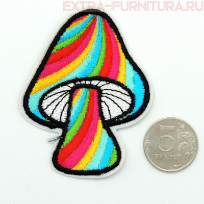 Термоаппликация Мухомор радужный
