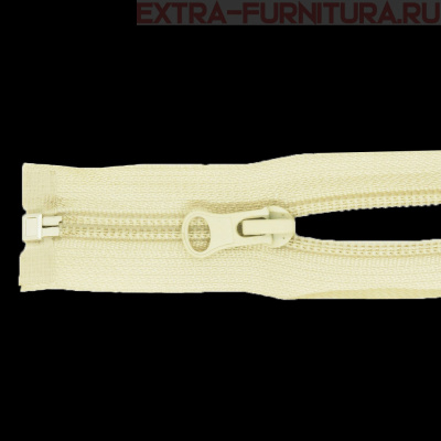 Молния Спираль разъемная дл. 65см, Т5, цв.306 молочный LOGO