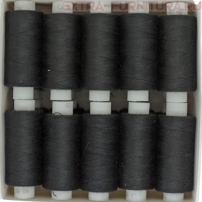 Нитки 40 ЛШ 200 м черные ( уп. 20 шт.)