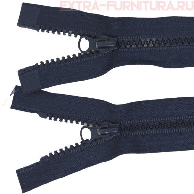 Молния Трактор Т5 2 замка 70см, цв.330 синий темный, LOGO