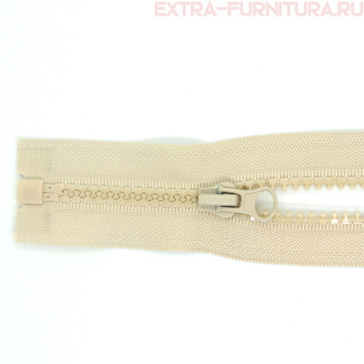 Молния Трактор Т5 1 замок 80см, цв.307 серо-бежевый, LOGO