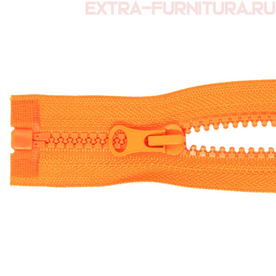 Молния Трактор Т5 1 замок 65см, цв.157 оранжевый, LOGO