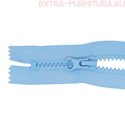 Молния Трактор Т5 1 замок 18см, цв.331 голубой, LOGO, н/р