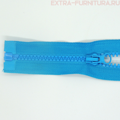 Молния Трактор Т5 1 замок 60см, цв.208 голубой, LOGO