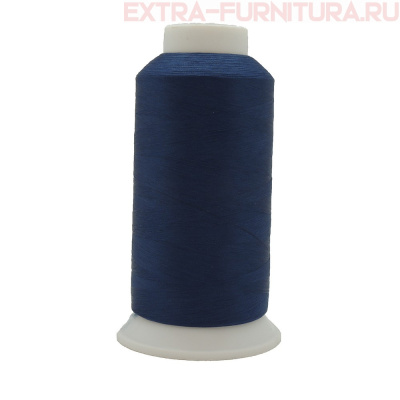 Нить текстурированная MAX 150D/1, 5000 м, цв.268 синий, некрученая
