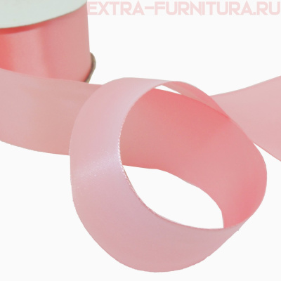 Лента атласная 50 мм цв.053 чайная роза рул.27,42м